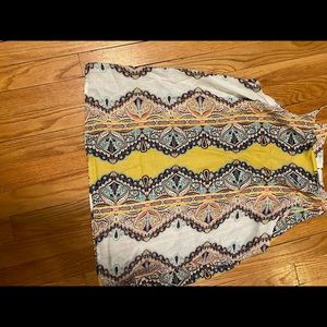 Printed tank top from stitch fix